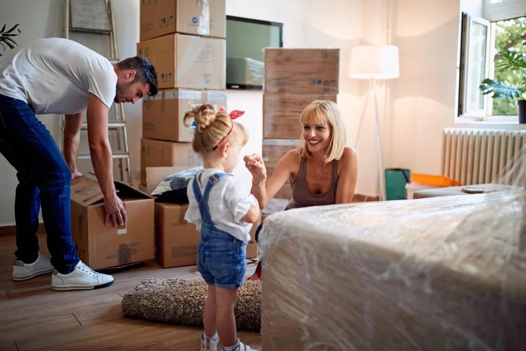 während Umzug Betreuung von Kindern und Haustieren sicher stellen
