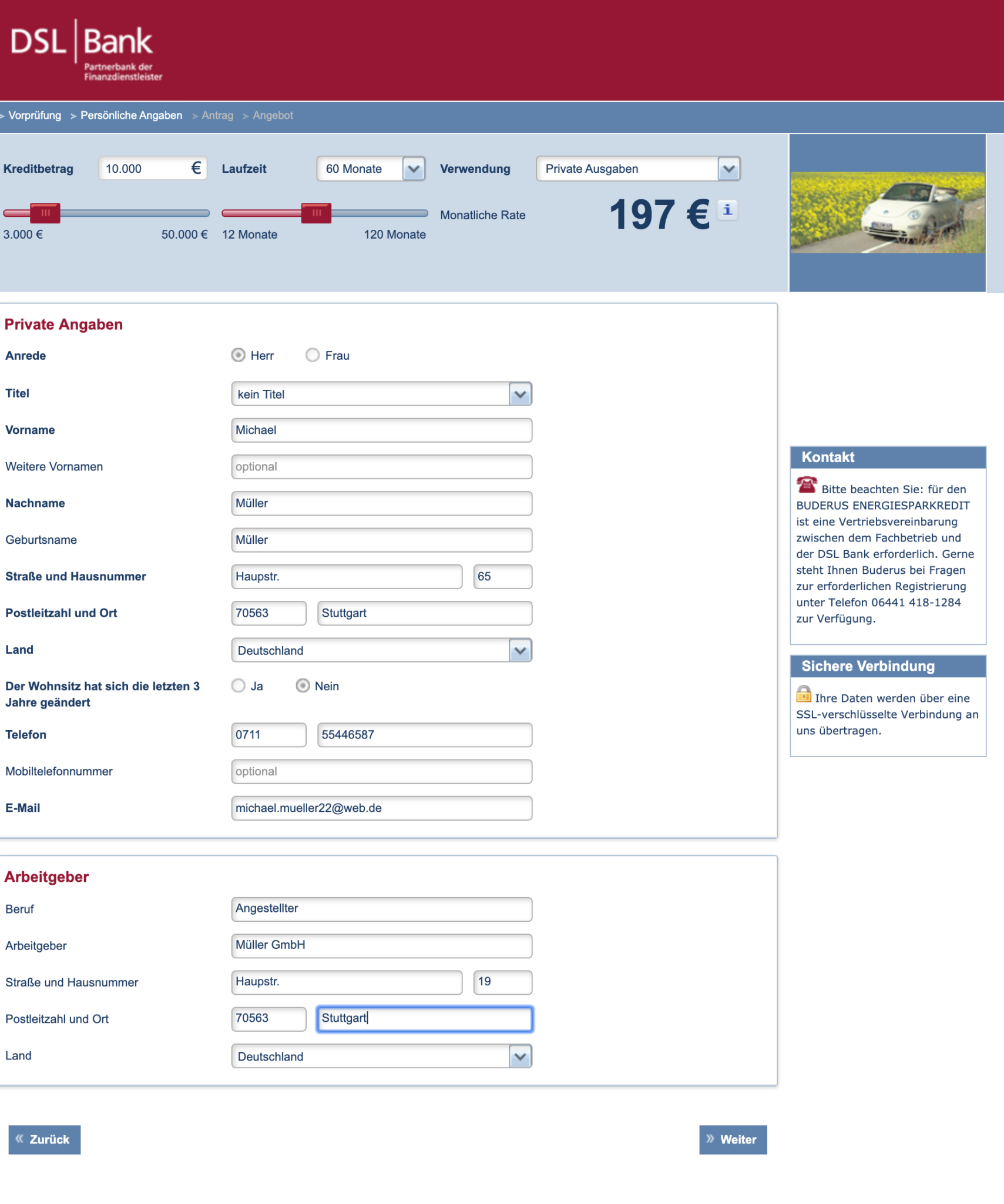 Dsl Bank Kredit Aufstocken