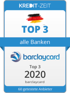 TOP 3 aller Banken. Barclaycard