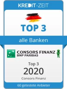 TOP 3 aller Banken. Consors Finanz